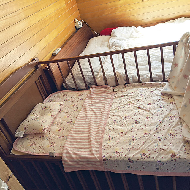 Saoriのニトリ-敷きパッド(Nクール フラワー o-i) の家具・インテリア写真