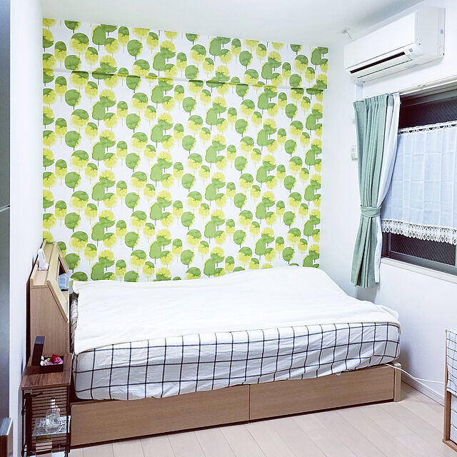 miAのニトリ-マルチすっぽりシーツ ダブル(ウィンドウペンIV D) の家具・インテリア写真