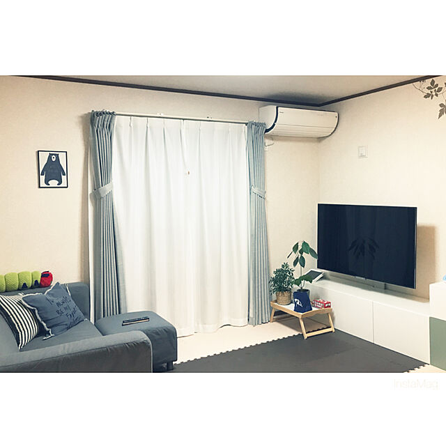 Mireiのイケア-IKEA(イケア)　UPPLEVA テレビ用ブラケット 回転式 ライトグレー c40330602の家具・インテリア写真