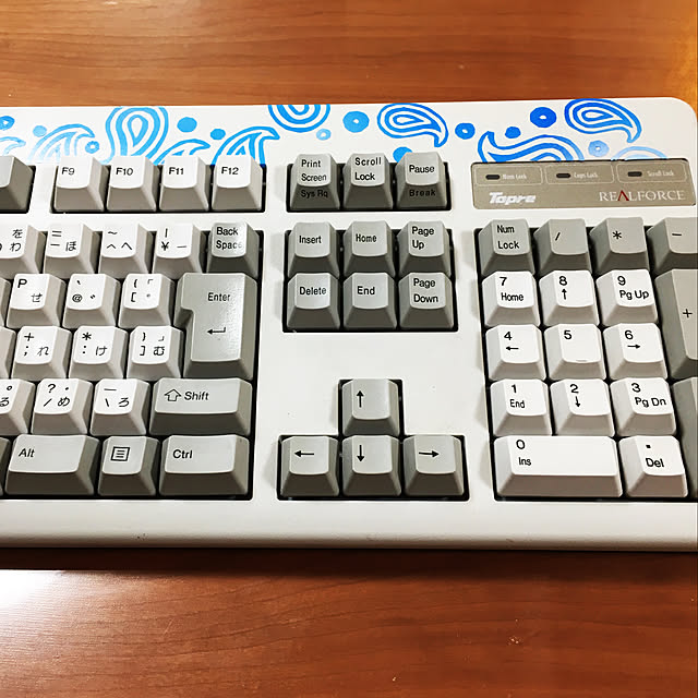 iyoのFILCO-東プレ REALFORCE R2 日本語108配列 静電容量方式 USB 変荷重 昇華印刷 かな有 アイボリー R2-JPV-IV-SHKの家具・インテリア写真