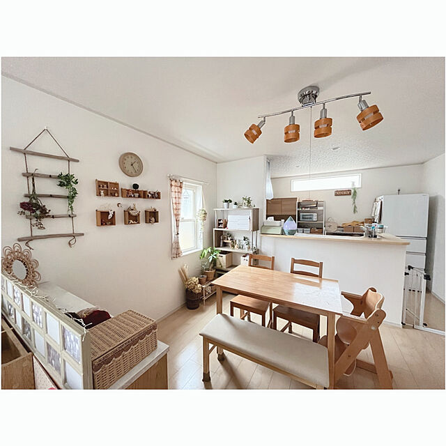iro.の-salut!(サリュ) ライフスタイル ラダーウォールフック ブラウンの家具・インテリア写真