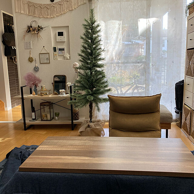 ayasanの-クリスマスツリー おしゃれ 北欧 150cm 高級 ジュートバッグニードルツリー オーナメント 飾り セット なし ツリー スリム Xmas treeの家具・インテリア写真