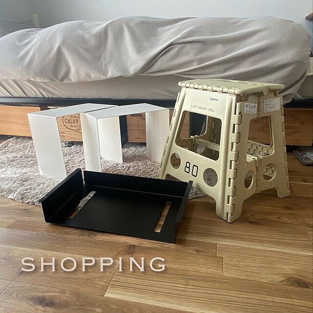 kanakumi0503のSLOWER-SLOWER/スロウワー FOLDING STOOL DX Lesmo 折り畳みスツール 「デラックスレズモ」の家具・インテリア写真