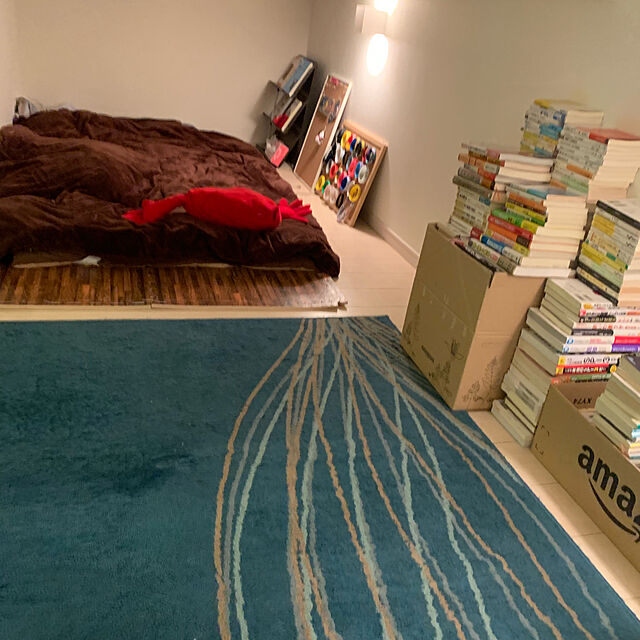 okyame-chanのニトリ-吸湿発熱あったか掛け布団カバー シングル(NウォームH BR S) の家具・インテリア写真