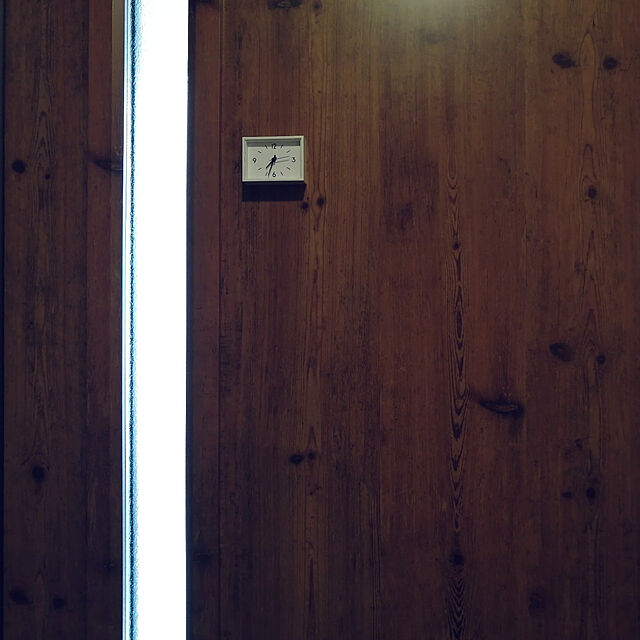 mo-minの無印良品-無印良品 駅の時計・ミニ MJ-WCJSM2 44275771 白 幅71×奥行20.5×高さ50.5mmの家具・インテリア写真