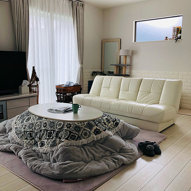 mikenekoの-ティッシュ入れ ティッシュボックス ティッシュ ケース ティッシュカバー[Moi コンパクトティッシュケース KEYUCA ケユカ]の家具・インテリア写真