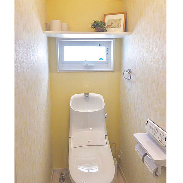 comoの-【送料無料】LIXIL/INAX ベーシア シャワートイレ フチレス[手洗有] アクアセラミックの家具・インテリア写真