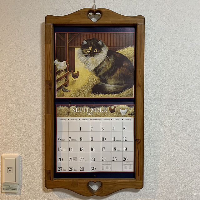 mlf34978の-2021年ラングカレンダー「AMERICAN CAT」lang LANG社 壁掛け アメリカンキャットの家具・インテリア写真