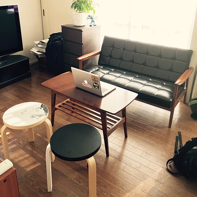 taro_kawaの-Carry Away スツール60 / ムーミン （artek）の家具・インテリア写真