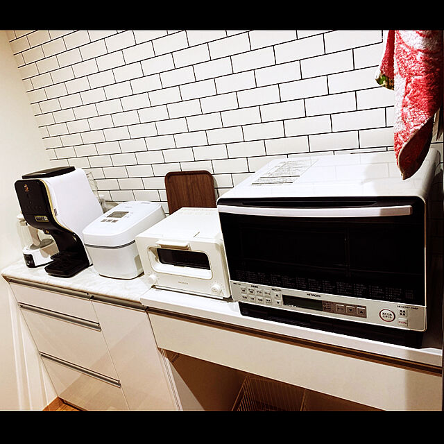 Kazukiの日立(HITACHI)-日立　HITACHI　【アウトレット】炊飯器 5.5合 圧力＆スチーム 沸騰鉄釜 ふっくら御膳 圧力IH フロストホワイト　RZ-V100EM-Wの家具・インテリア写真
