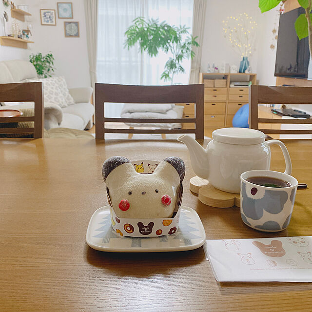yukaのmarimekko(マリメッコ)-marimekko UNIKKO ラテマグ (ホワイト×ブルーグレー) 2個セットの家具・インテリア写真