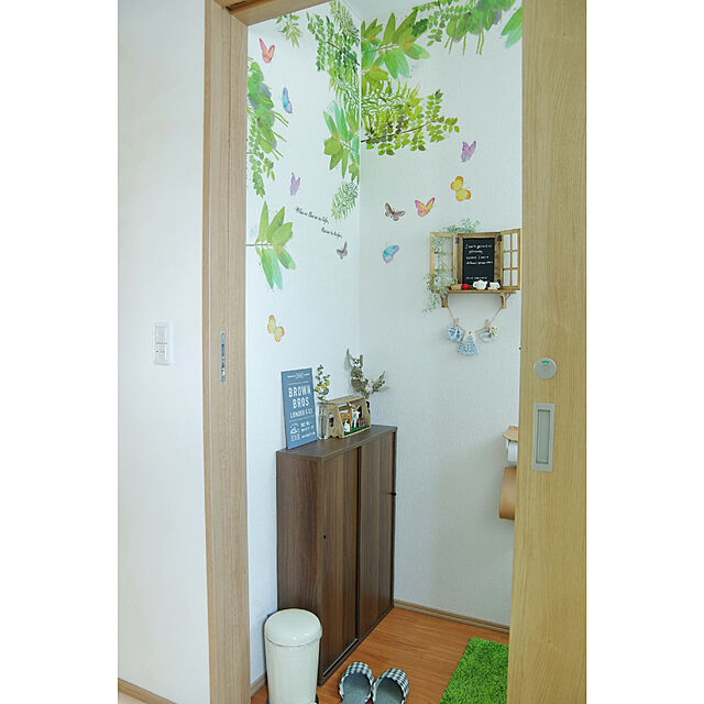 Shooowkoのオカトー-SHIBAFU(芝生) トイレマット[60×60cm] No：914937（自然 ナチュラル雑貨 トイレタリー オカトー）の家具・インテリア写真