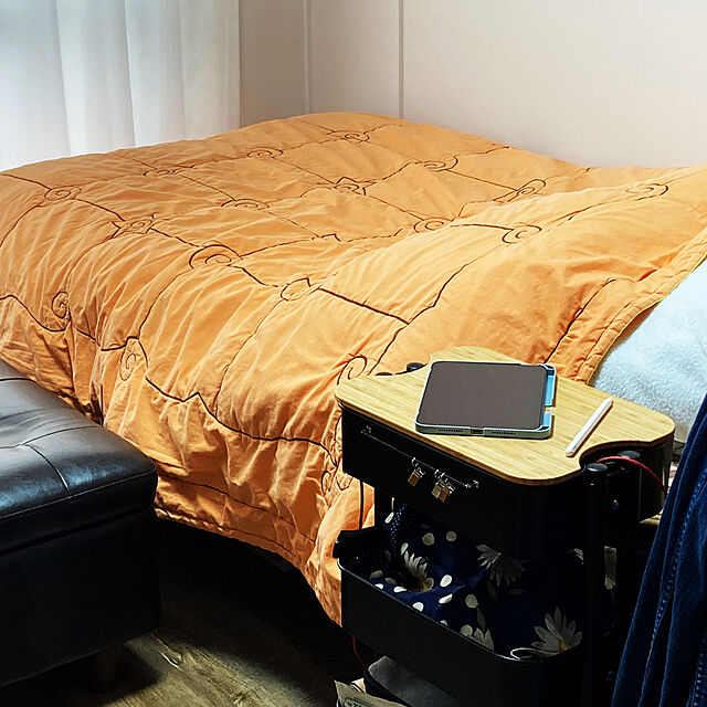 Chiibohの無印良品-無印良品 木製ベッド S KA0T0A3Sの家具・インテリア写真
