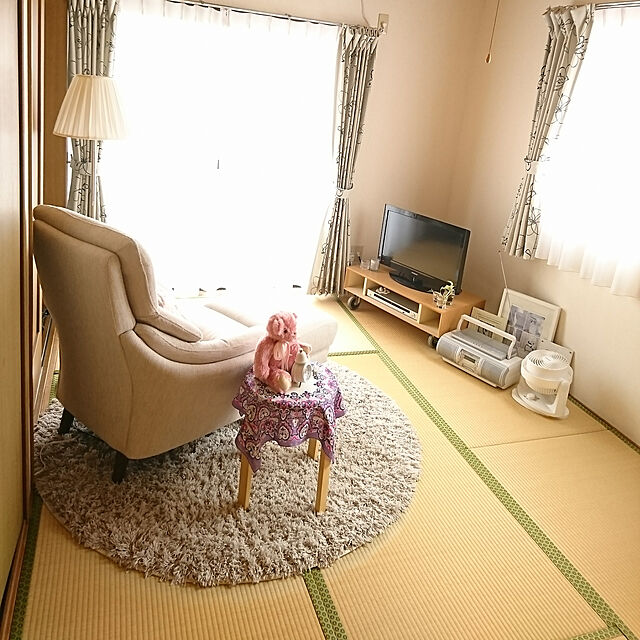 sのニトリ-1人用布張りソファ(コウテイ3 IV) の家具・インテリア写真