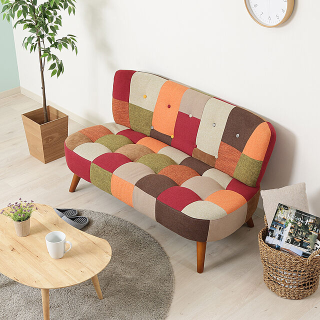 SMB_selectionの不二貿易-ソファ２ｐ デイジーの家具・インテリア写真