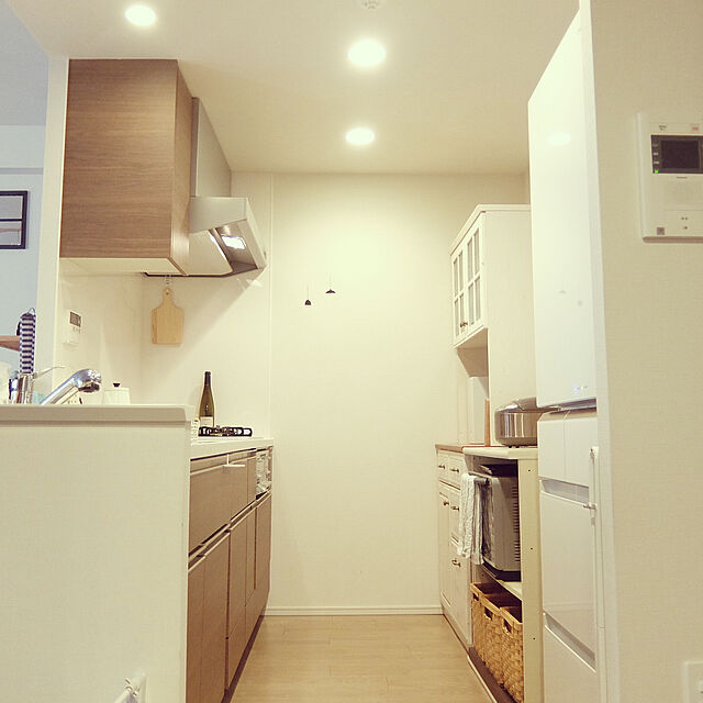 ichitohanaのニトリ-キッチンボード(シナモ80 WH) の家具・インテリア写真