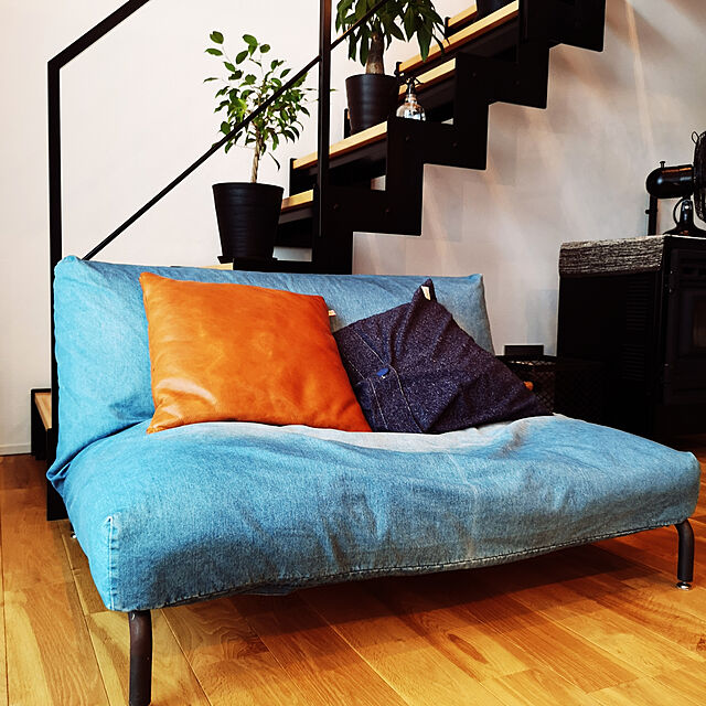 DJ-SIGURの-ジャーナルスタンダードファニチャー journal standard Furniture Rodez Sofa 2P(ロデソファ) DENIM(デニム)の家具・インテリア写真