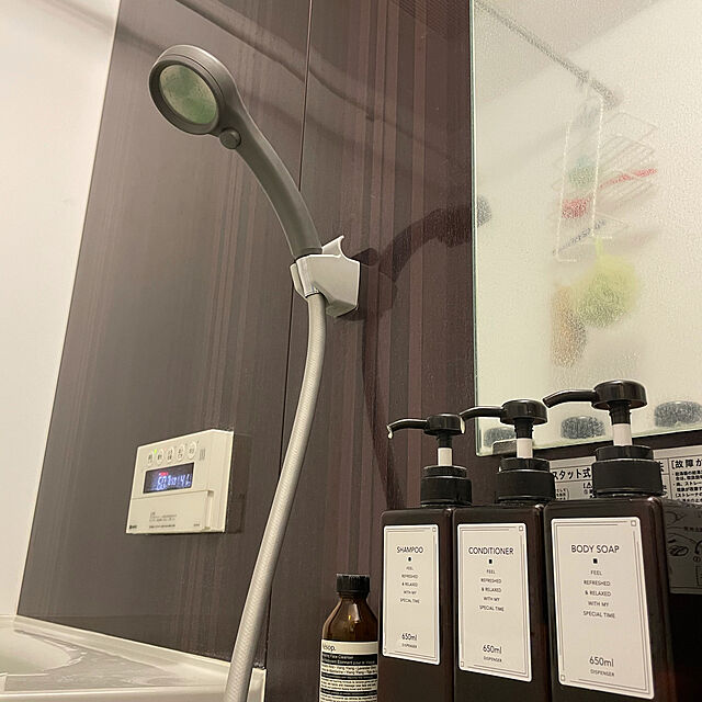 mimiのSANEI-SANEI(サンエイ) シャワーヘッド 節水 ストップ レイニー シャワー穴0.3mm 肌触り 浴びごこちやわらか ホワイト PS303-80XA-MW2 母の日 プレゼントの家具・インテリア写真