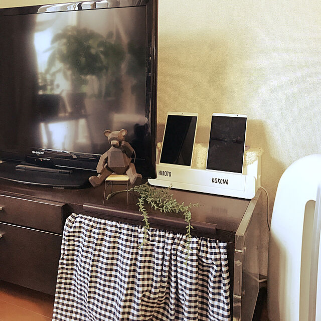 chiekawa63のニトリ-テーブルタップステーション(WH) の家具・インテリア写真