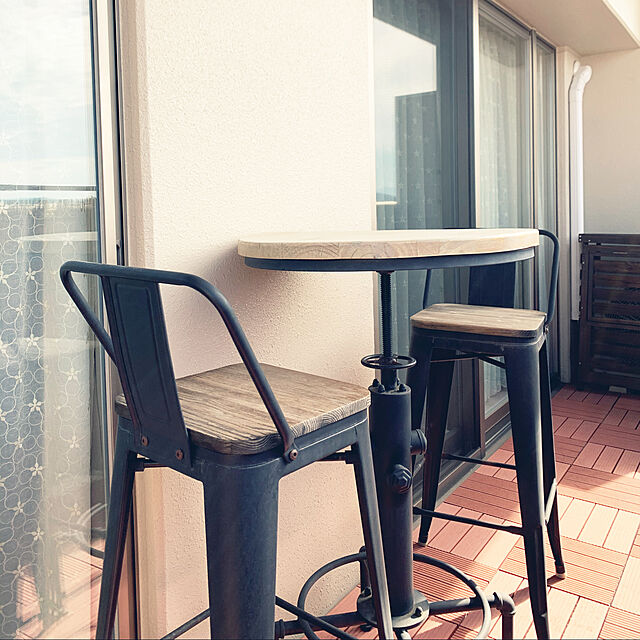 yuchansorayanの宮武製作所-バーテーブル INDUSTRIAL（インダストリアル）KNT-A801の家具・インテリア写真