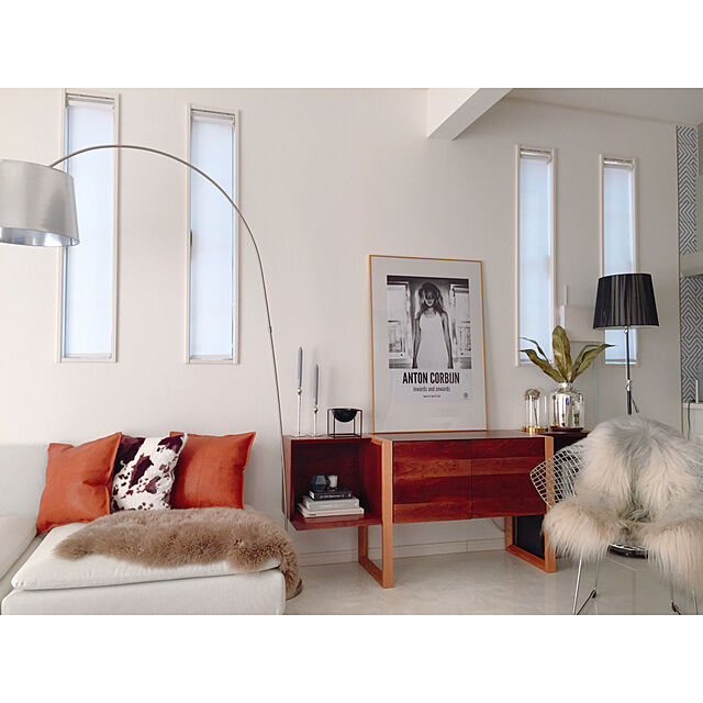 rinrinの-ジェネリック家具 デザイナーズチェア チェア ダイヤモンドチェア ハリー・ベルトイア　北欧　カフェの家具・インテリア写真
