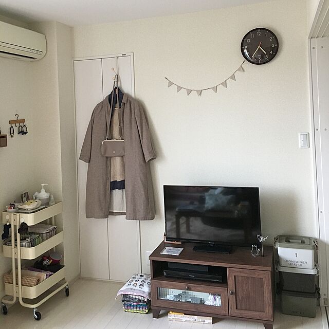 kijitoraのニトリ-ローボード(ショコレア TV4590 MBR)  【玄関先迄納品】 【1年保証】の家具・インテリア写真