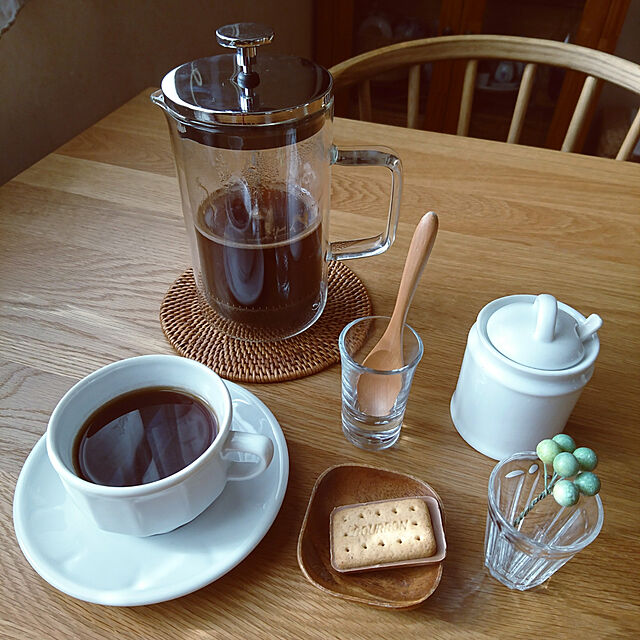 ringoの-フレンチプレス VIVA ダブルウォール フレンチプレス500ml コーヒーメーカー 耐熱ガラス ホット アイスコーヒー 北欧 デンマーク VIVA Scandinaviaの家具・インテリア写真