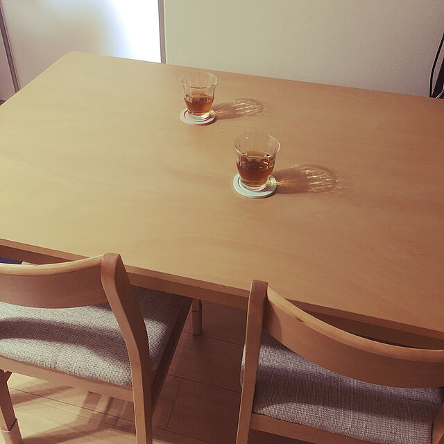 cotsumeのニトリ-ダイニングテーブル(ビークSP LBR) の家具・インテリア写真
