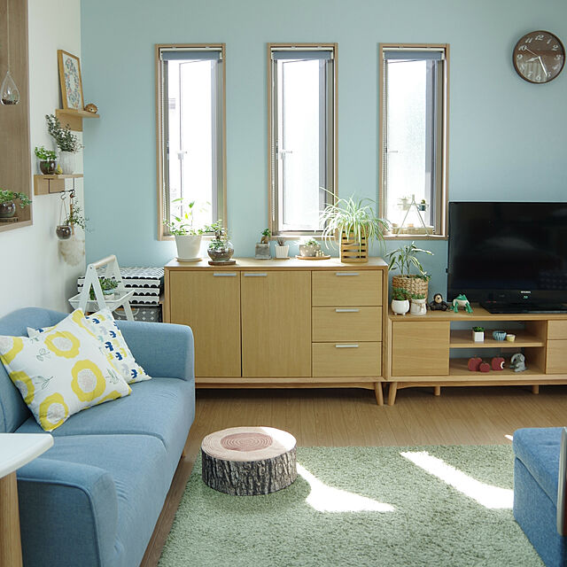 Shooowkoのニトリ-フロアスツール(キリカブ16) の家具・インテリア写真