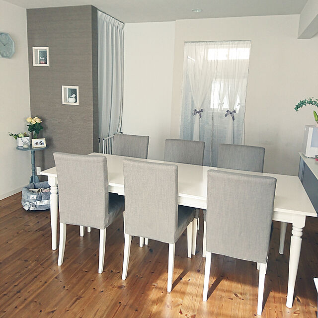 azukiのイケア-INGATORP インガートルプ 伸長式テーブルの家具・インテリア写真