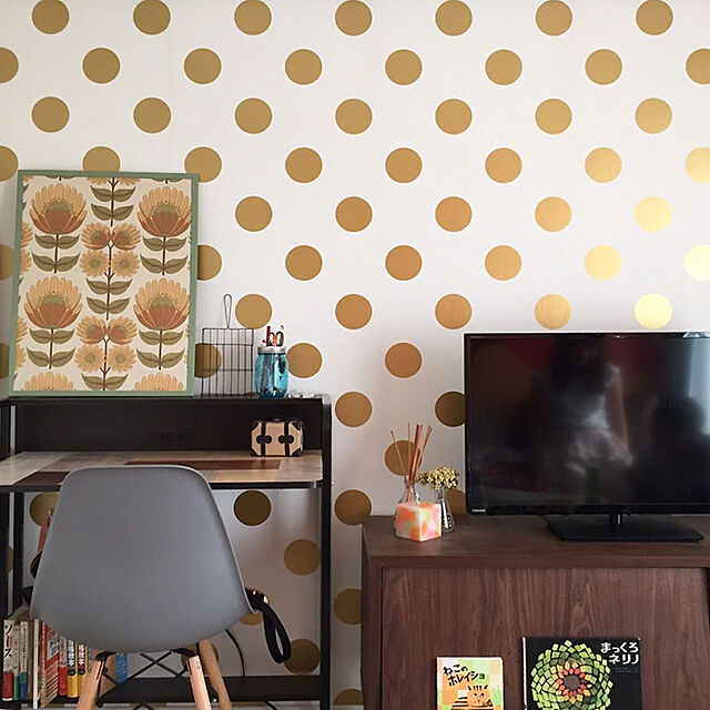 kabegamiyahonpoの-はってはがせる 輸入 壁紙イギリス製 グラハム・アンド・ブラウン 1ロール(52cm×10m)単位で販売フリース壁紙(不織布)の家具・インテリア写真