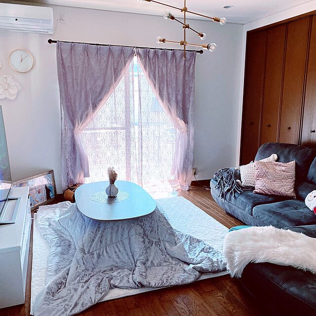 yuuu_のFrancfranc-フランフラン ディズニー PD ジャスミン/フロア クッション φ40 グリーンの家具・インテリア写真