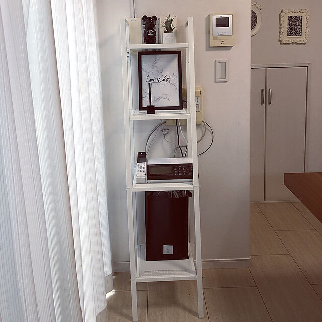 4kidsmomのイケア-【あす楽】IKEA イケア LERBERG レールベリシェルフユニット ホワイト 白 35x148cm b00168527 インテリア 収納家具 シェルフ おしゃれ シンプル 北欧 かわいいの家具・インテリア写真