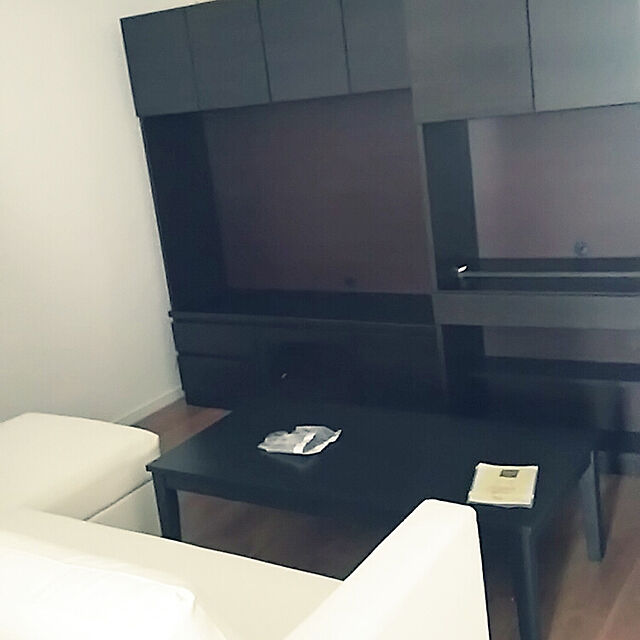 chamaru33のニトリ-壁面ユニットデスク(ウォーレン 80 DBR) の家具・インテリア写真
