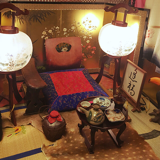takakuzenの-韓国漆塗り12角お膳(中)■oz-ashi5-s【ギフト】【お土産】【長寿祝】の家具・インテリア写真