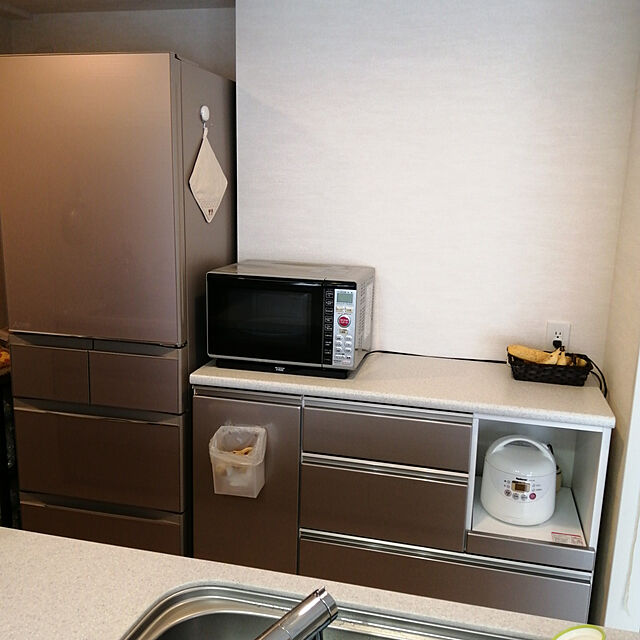 tachimamaのニトリ-キッチンカウンター(アルミナ2 120CT SI) の家具・インテリア写真