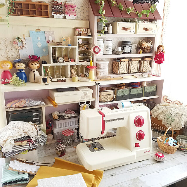 chocoの蛇の目ミシン工業-《即納》【送料無料】野木陽子さんのミシン 【Yoko Nogi Sewing Machine】の家具・インテリア写真