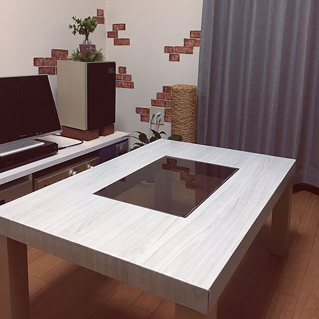 Teruのニトリ-ローボード(ローボードNカトラー150 WH) の家具・インテリア写真