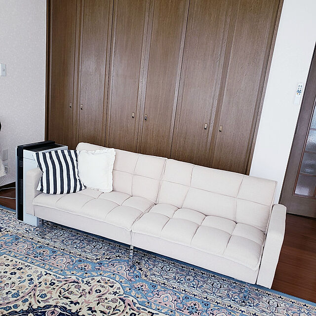 chamimiのDECO MART-２WAY リクライニング ソファベッド / WHISPERの家具・インテリア写真
