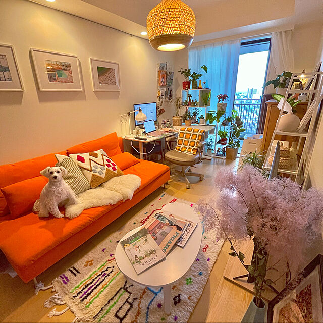 Ayakaのイケア-ALEFJÄLL アレフィェル オフィスチェアの家具・インテリア写真