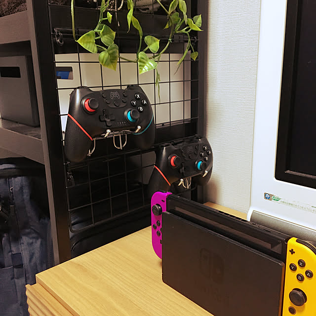 makocheeeeeenの-2個セット ◆1年保証付◆ Nintendo Switch Proコントローラー 任天堂スイッチ 互換 無線 ワイヤレス 連射機能 Lite対応 (管理C) 送料無料の家具・インテリア写真