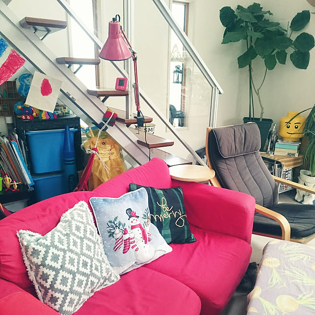 urchinのニトリ-クッションカバー(スノーマンH) の家具・インテリア写真