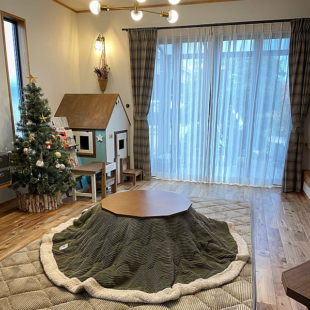 yuuの-極厚ラグ カーペット コーデュロイラグ 185×300 4畳 イケヒコの家具・インテリア写真