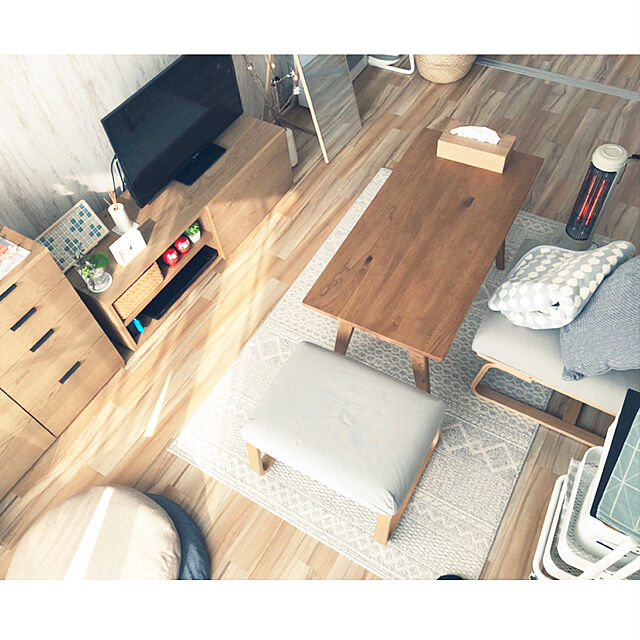wakameのニトリ-スタンドミラー ソティ (NA)  【玄関先迄納品】の家具・インテリア写真