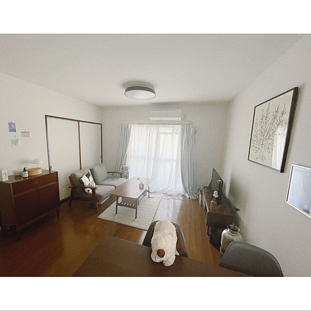 pontsuのkarimoku(カリモク)-【カリモク正規品】Kチェア2シーター リビングテーブルセット スタンダードブラックの家具・インテリア写真
