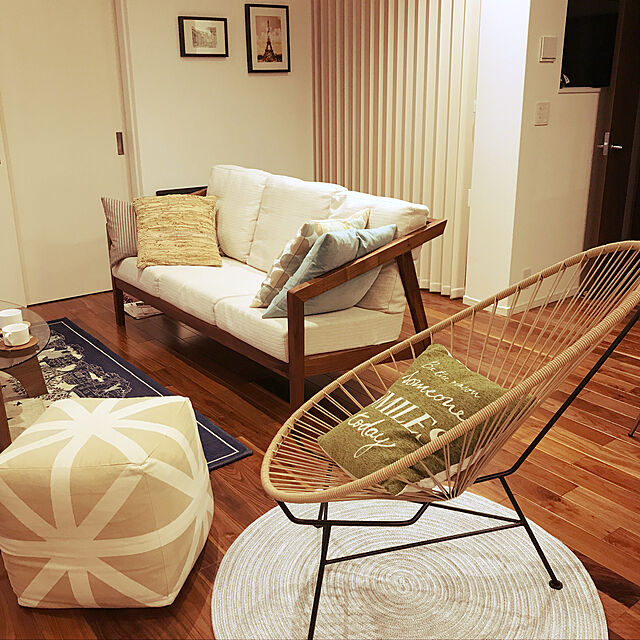 Kiyotsuの-アカプルコ チェア サンドカーキ 限定カラー イス METROCS メトロクス 椅子 PVC 屋外 屋内の家具・インテリア写真