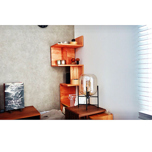 Sakkoの-ブックスタンド 収納 木製品 ディスプレイ雑貨 おしゃれ かわいい アクシス AXCIS Angled Shelf Ash HS2413の家具・インテリア写真