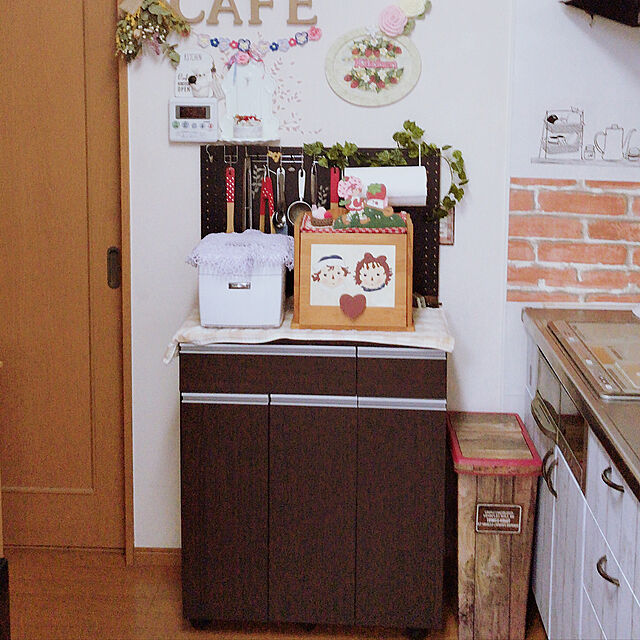 makiのニトリ-3杯の分別ペールカウンター(ロモ DBR 3B) の家具・インテリア写真