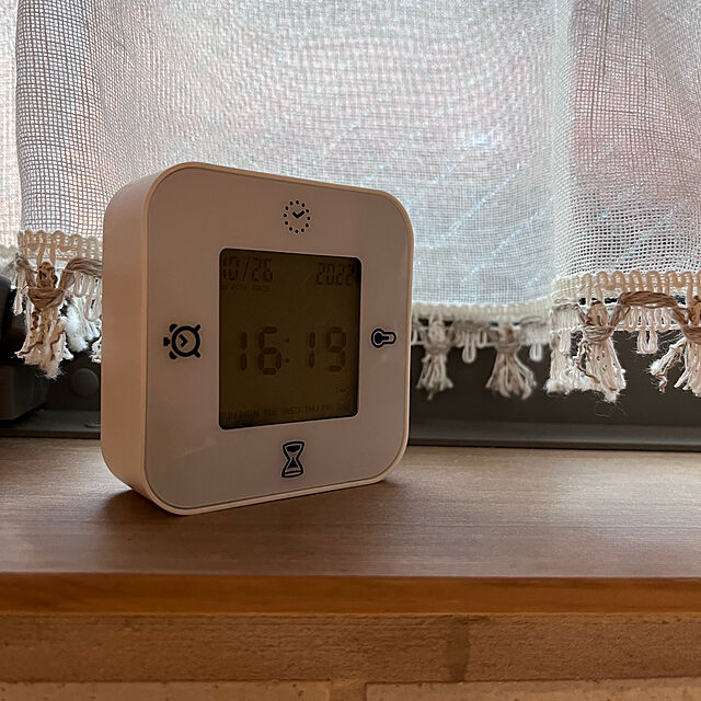 msのイケア-ikea イケア  KLOCKIS 時計 温度計 アラーム タイマー ホワイトの家具・インテリア写真