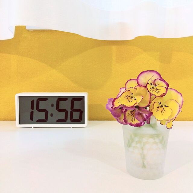 suuのニトリ-【デコホーム商品】LEDデジタル時計(WH AL611) の家具・インテリア写真